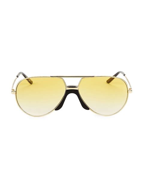 gucci black oval acetate sunglasses|Gucci 60mm aviator sunglasses.